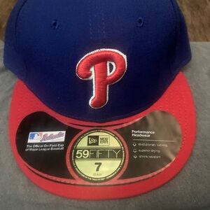 Phillies Vintage New era fitted hat. Brand new dead stock! Never worn.